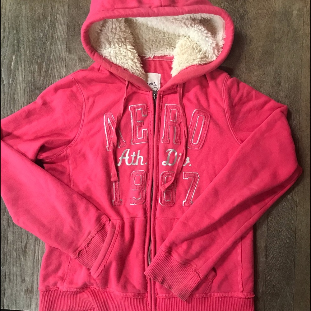 XL Aeropostale Super Warm Zip Up Hoodie